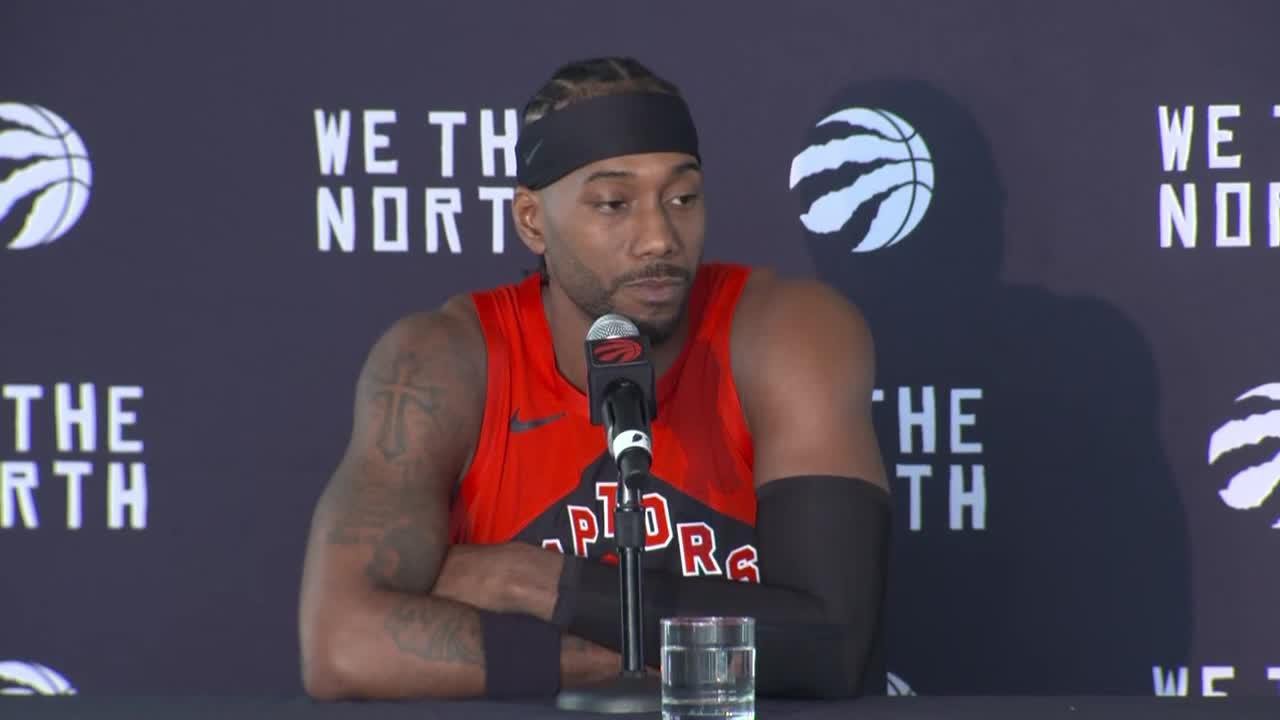 Kawhi says he is feeling ‘good, healthy’ ahead of second Raptors tenure