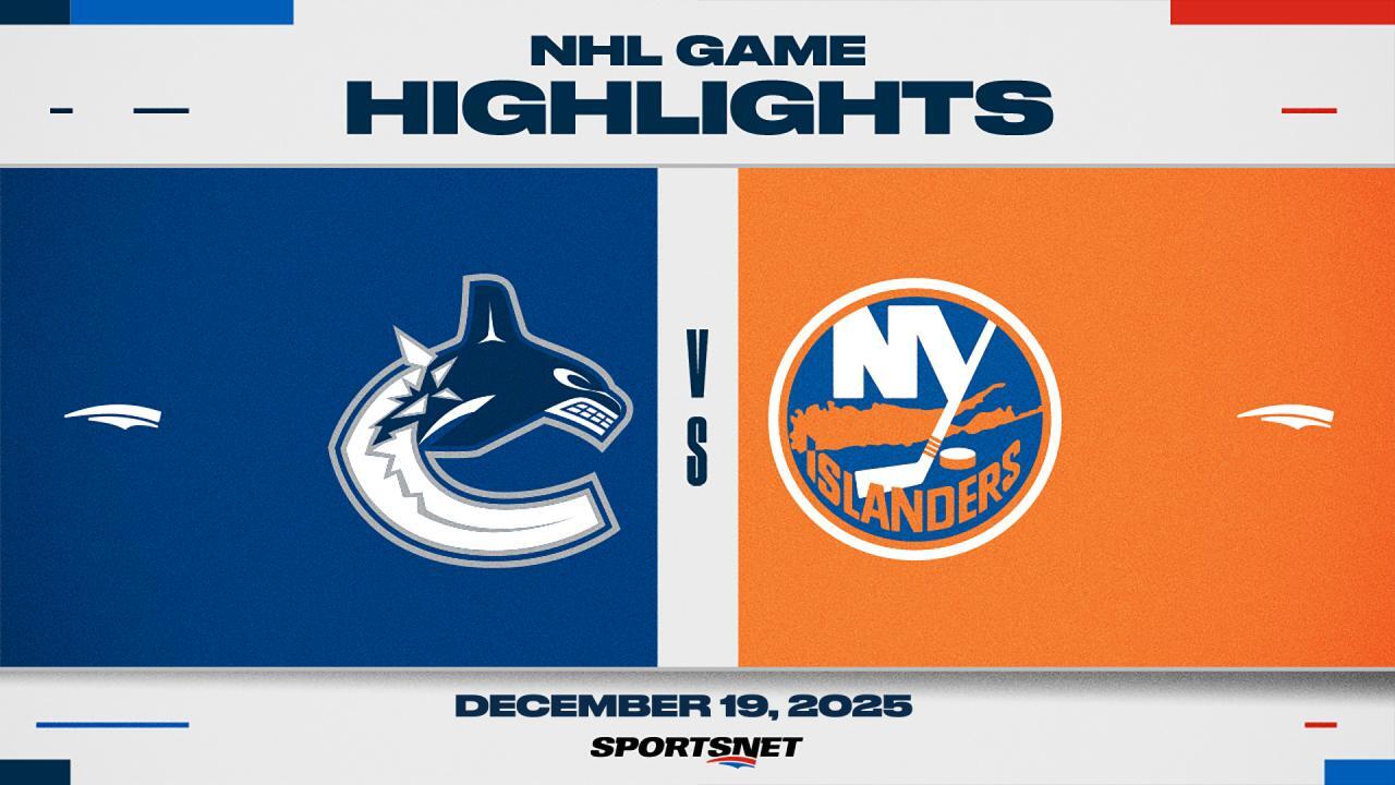 NHL Highlights: Canucks 4, Islanders 1