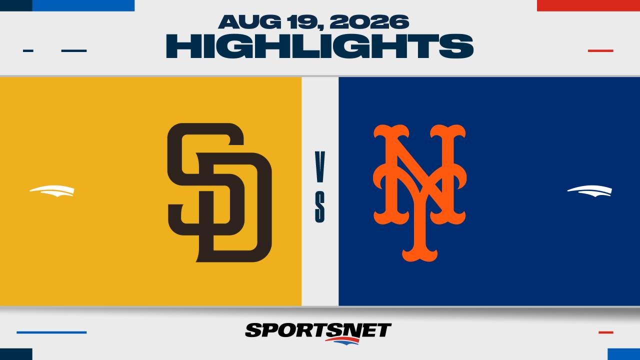 MLB Highlights: Mets 4, Padres 2