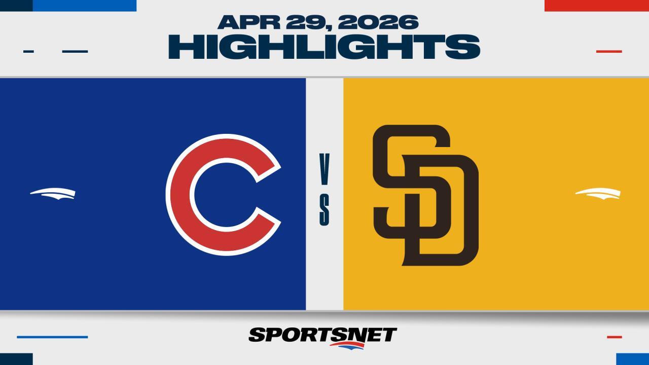 MLB Highlights: Cubs 5, Padres 4