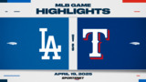 MLB Highlights: Rangers 4, Dodgers 3