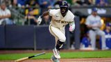 Brewers’ Lara drives in go-ahead run against Dodgers in fifth inning