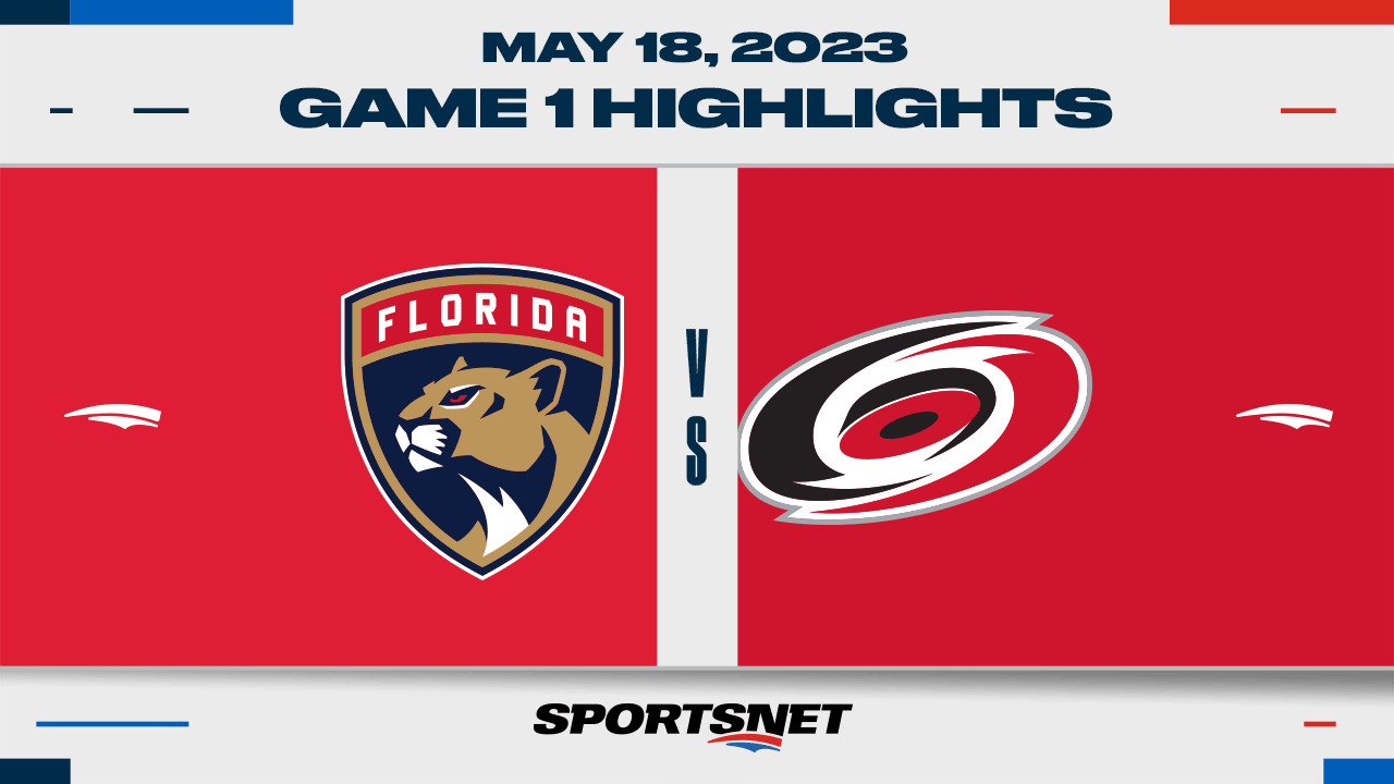 ECF, Game 1: Florida Panthers 3, Carolina Hurricanes 2 (4OT)