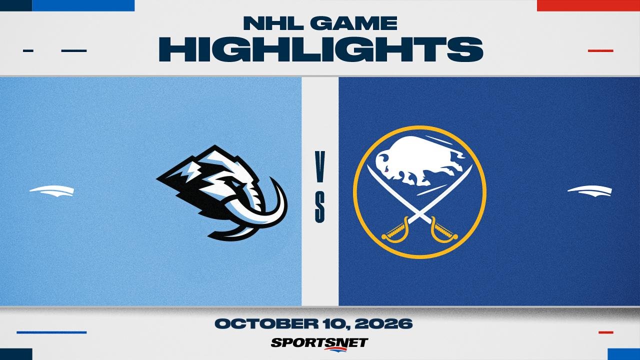 NHL Highlights: Mammoth 4, Sabres 1