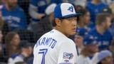 Blue Jays’ Okamoto scoops and fires to Guerrero Jr. for tough out