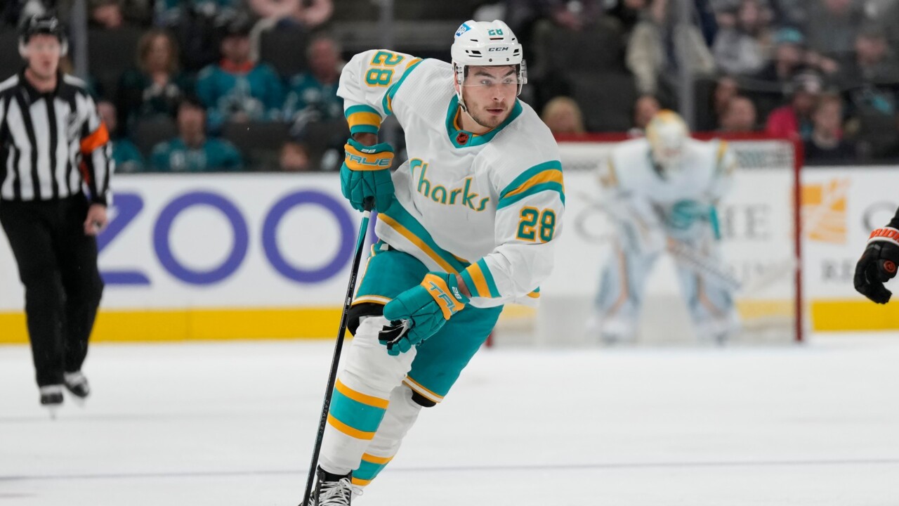 NHL DFS Core Plays November 27th: Timo Meier Looks to Continue His Great  Play Against the Canucks