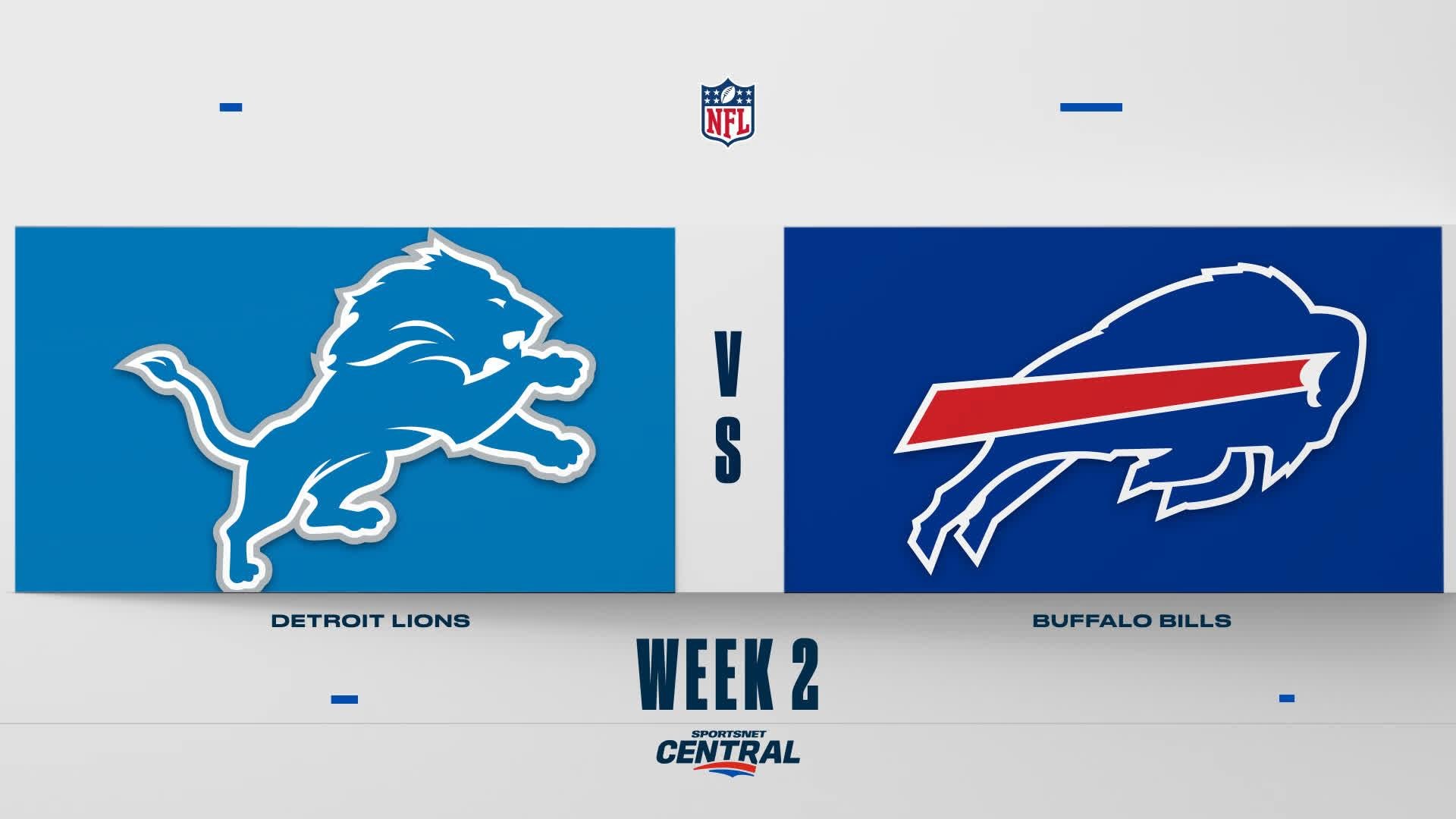 NFL Highlights: Bills 41, Lions 31