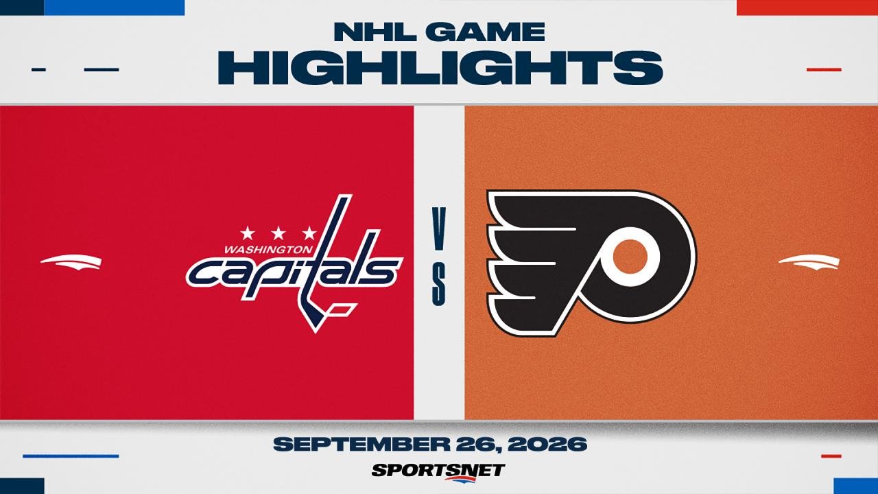 NHL Pre-Season Highlights: Capitals 5, Flyers 1
