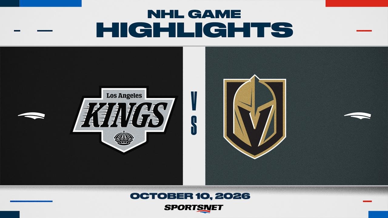 NHL Highlights: Golden Knights 2, Kings 1
