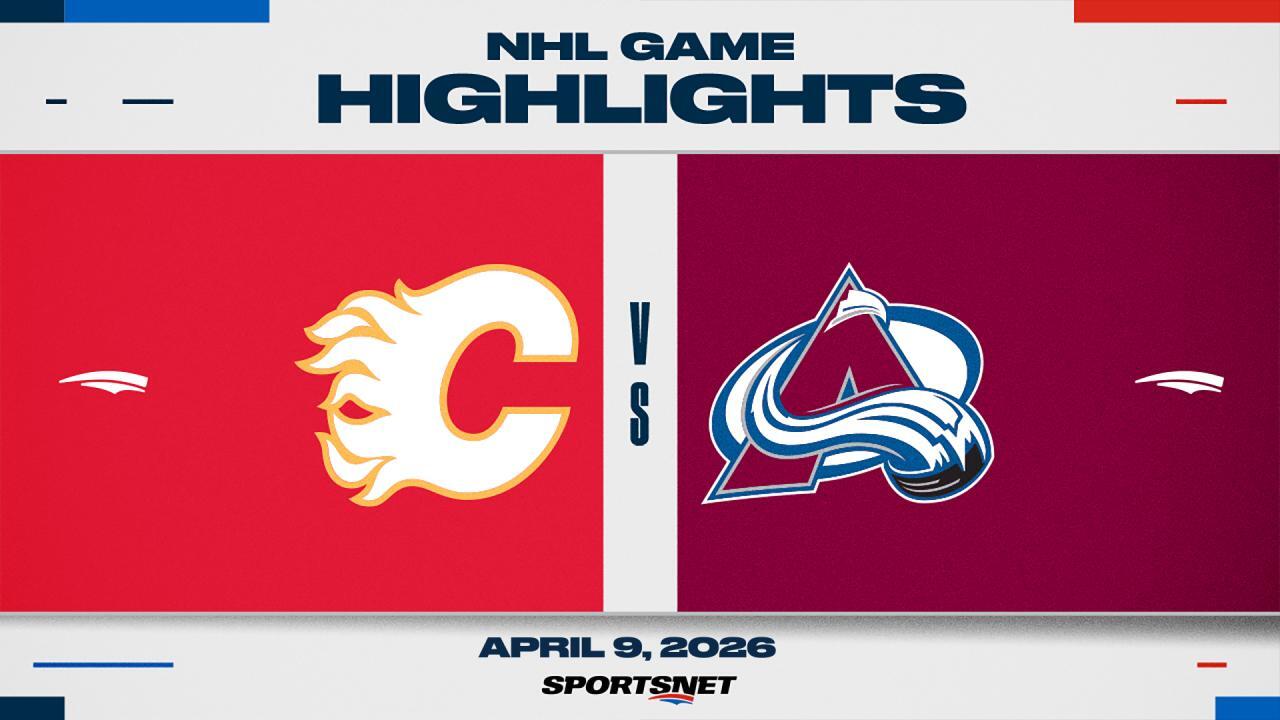 NHL Highlights: Avalanche 3, Flames 1