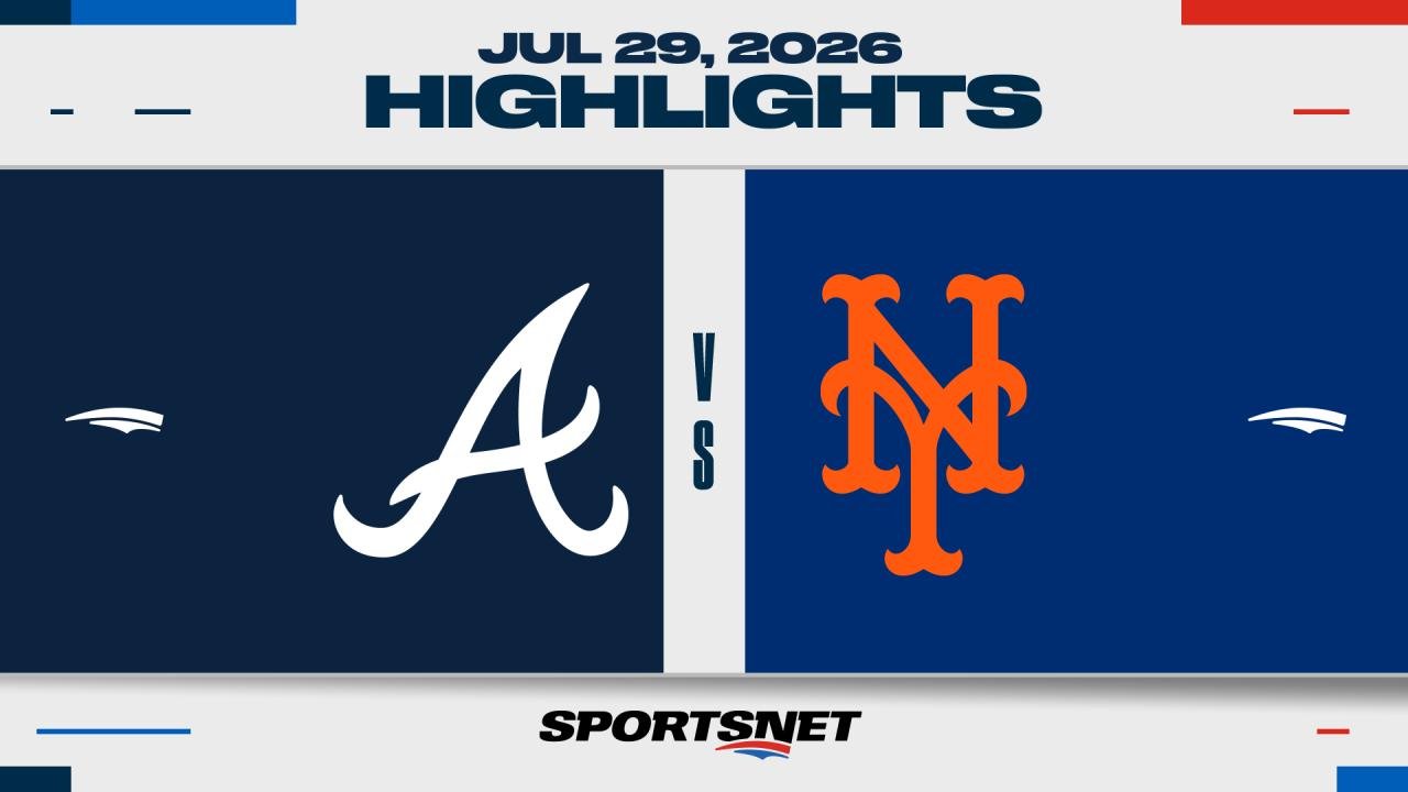 MLB Highlights: Mets 3, Braves 2
