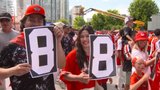 Canada fans head to BC Place in march to the match