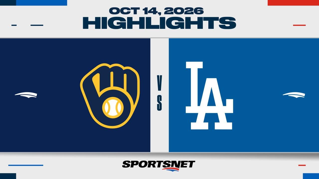 MLB Game 3 Highlights: Brewers 6, Dodgers 2