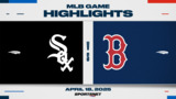 MLB Highlights Red Sox 4, White Sox 3 (10)