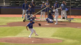 Blue Jays’ Scherzer throws some live BP ahead of finale with Marlins