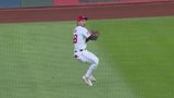 Guardians’ Kwan throws a rocket to cut Walls off at home plate