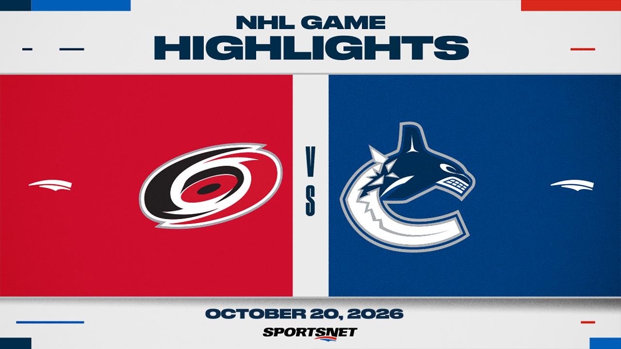 NHL Highlights: Hurricanes 6, Canucks 3