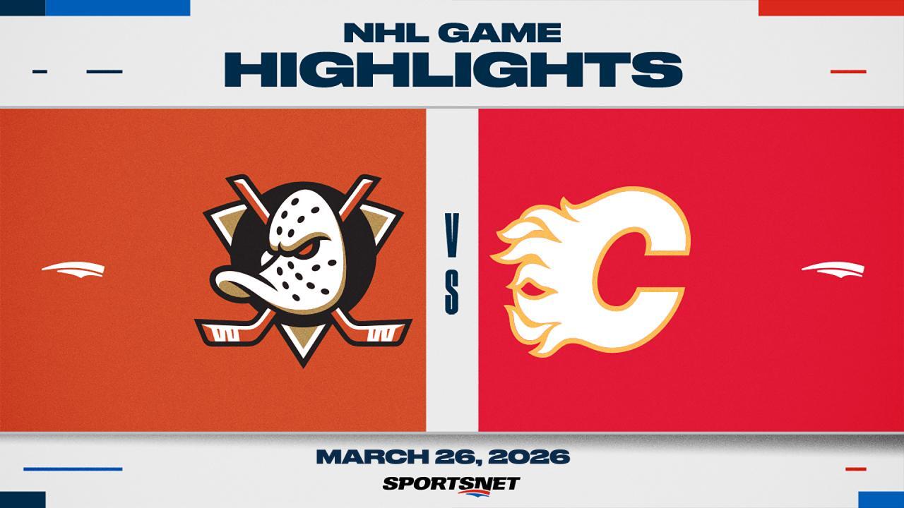 NHL Highlights: Ducks 3, Flames 2 (OT)