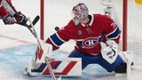 What went down to take Canadiens’ Montembeault out of the game?
