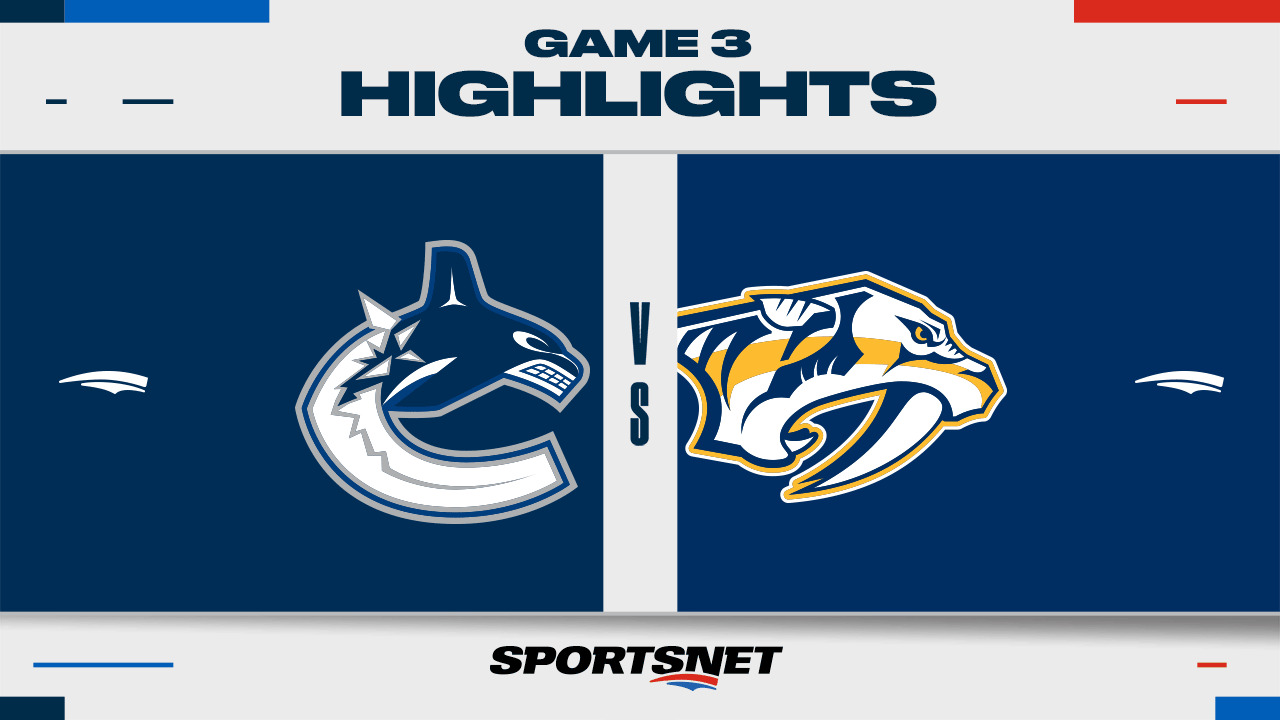 NHL Game 3 Highlights: Canucks 2, Predators 1