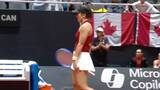 Canada’s Andreescu misplays match-point serve vs. Kazakhstan’s Putintseva