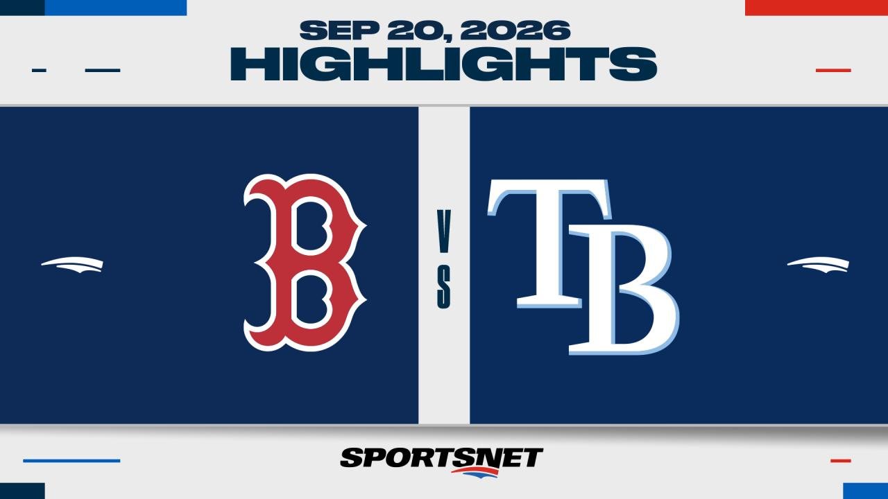 MLB Highlights: Rays 5, Red Sox 1