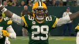 Packers’ McKinney jumps the route for pick to halt Falcons’ first drive