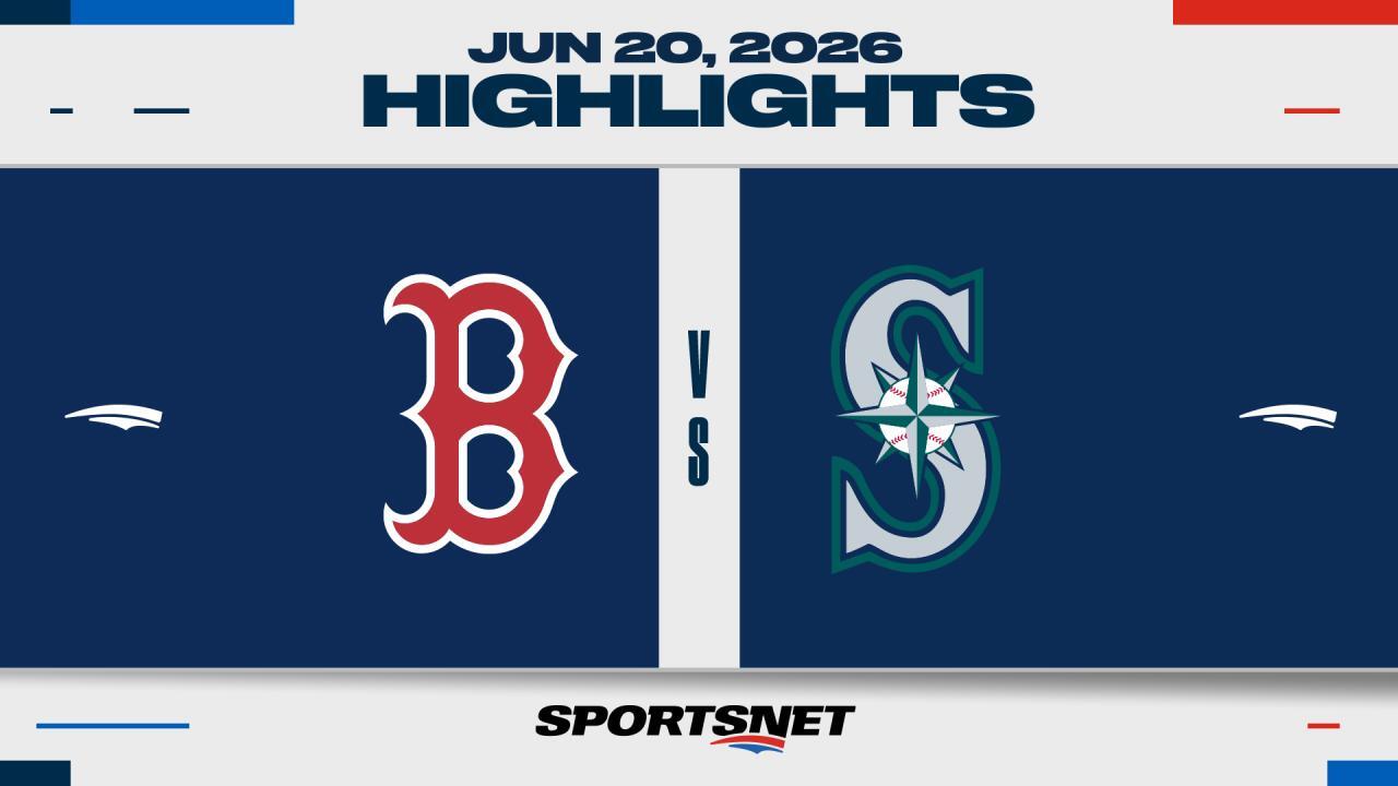 MLB Highlights: Red Sox 5, Mariners 1