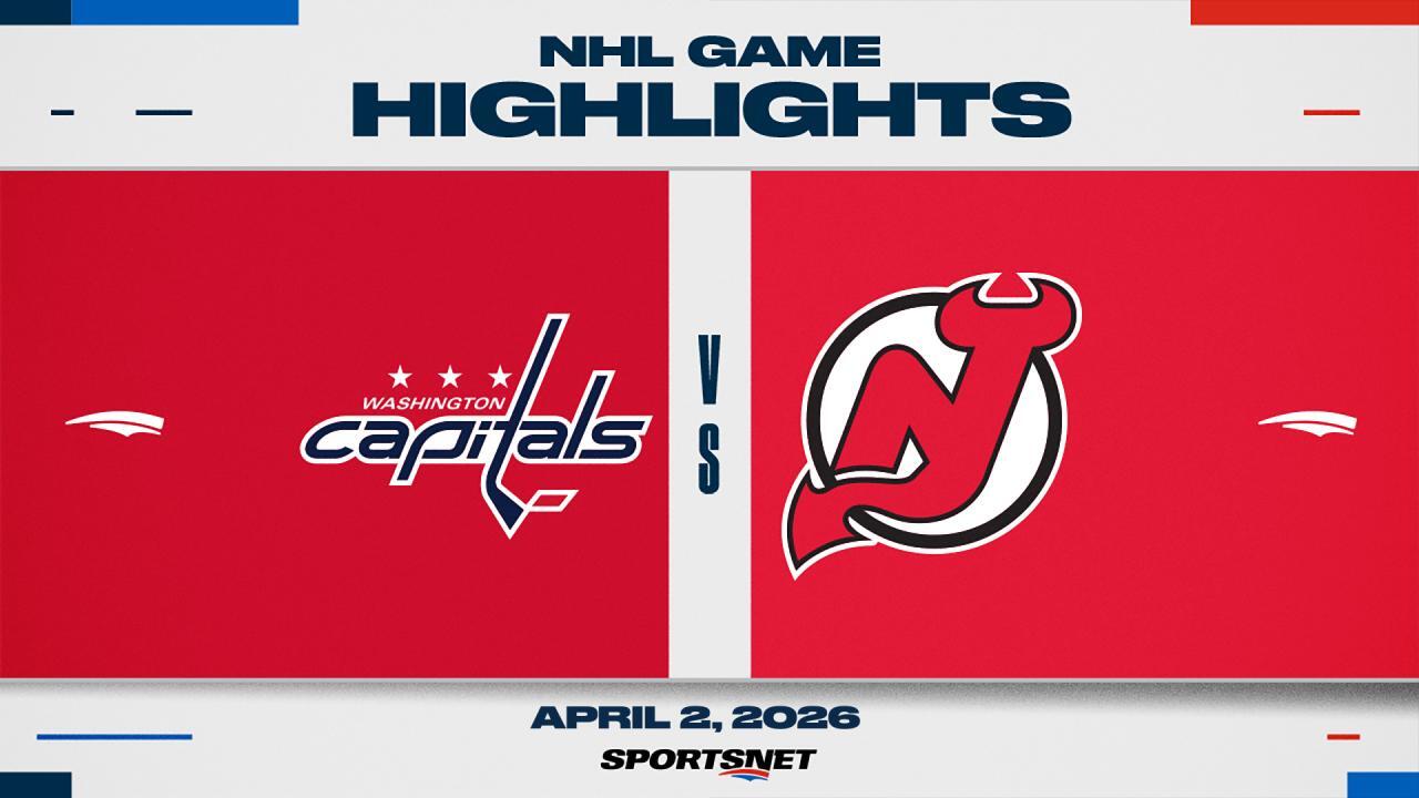 NHL Highlights: Devils 7, Capitals 3