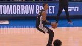 Wembanyama takes aim from logo range with clutch 3, sends Game 1 to OT