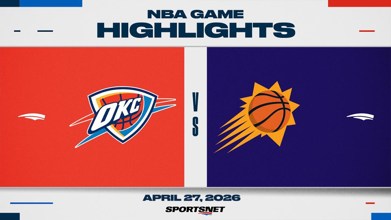 NBA Game 4 Highlights: Thunder 131, Suns 122