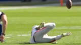 Bills’ Alford intercepts Maye after crazy bounce