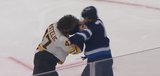 Jets’ Bauer drops the gloves in his first NHL game with Bruins’ Kastelic