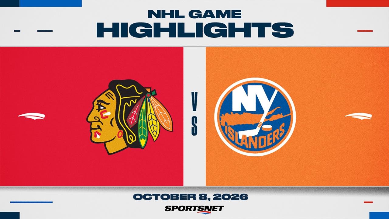NHL Highlights: Islanders 4, Blackhawks 1
