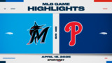 MLB Highlights: Phillies 7, Marlins 2