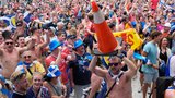 Scotland’s Tartan Army invades Marlins game ahead of clash with Brazil