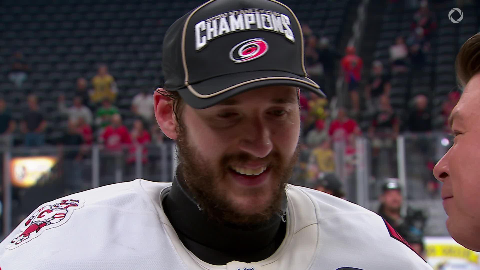 ‘This team is special’: Bussi on unlikely debut season with Hurricanes