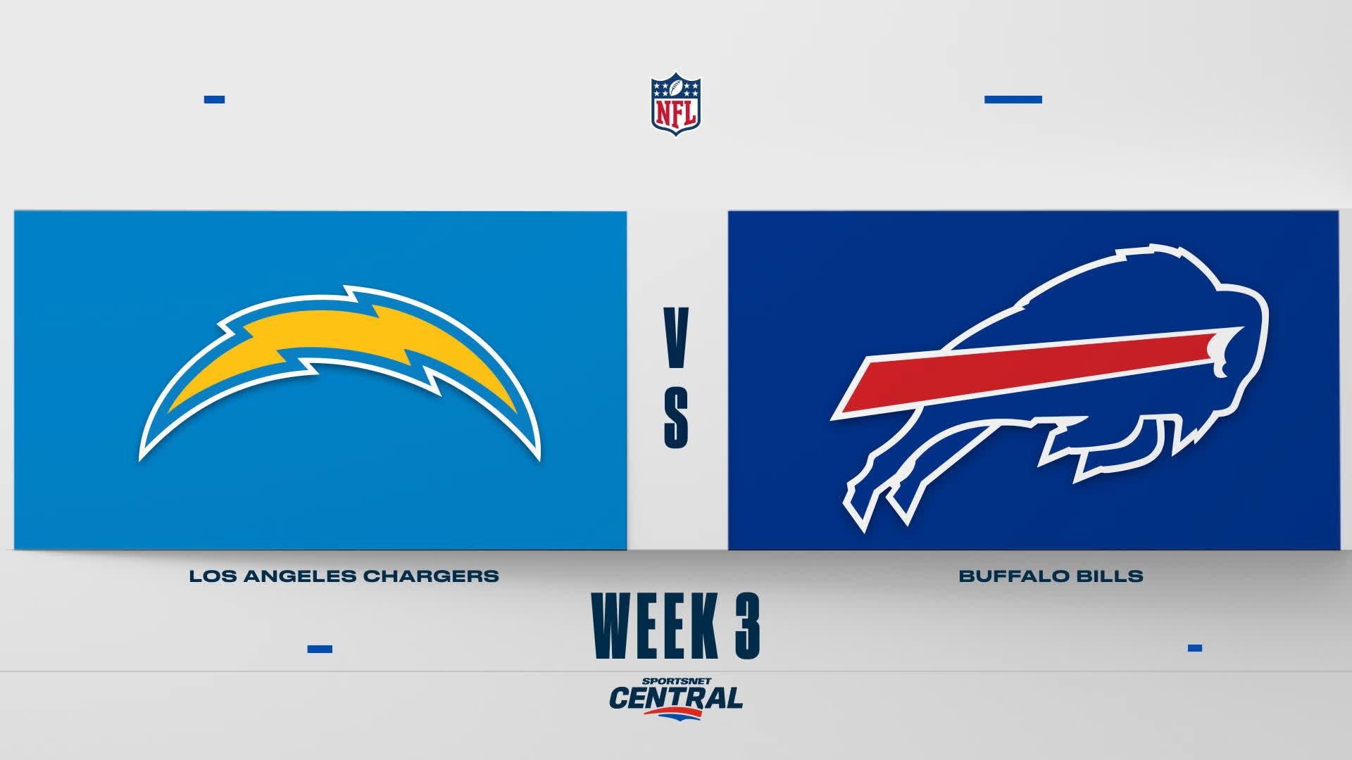NFL Highlights: Bills 24, Chargers 16