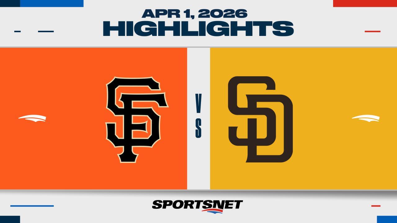 MLB Highlights: Padres 7, Giants 1