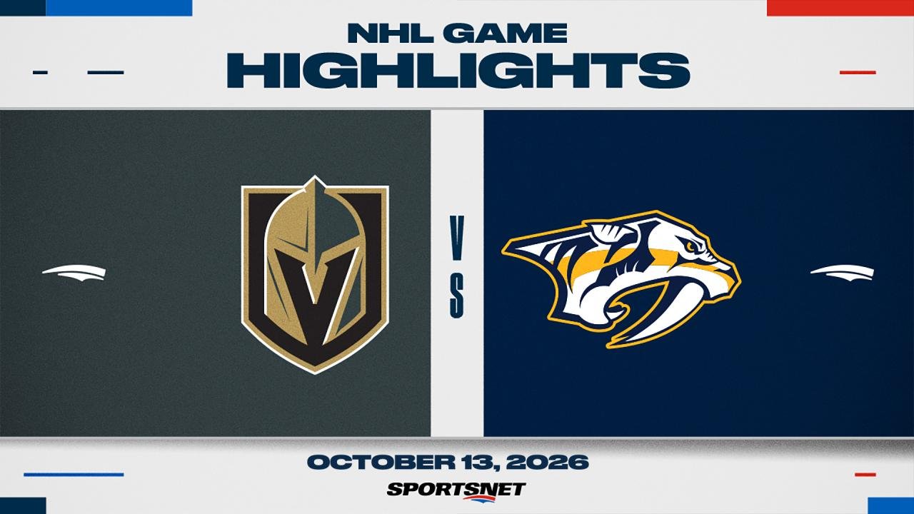 NHL Highlights: Golden Knights 5, Predators 2