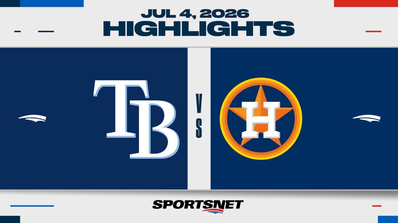MLB Highlights: Astros 10, Rays 8