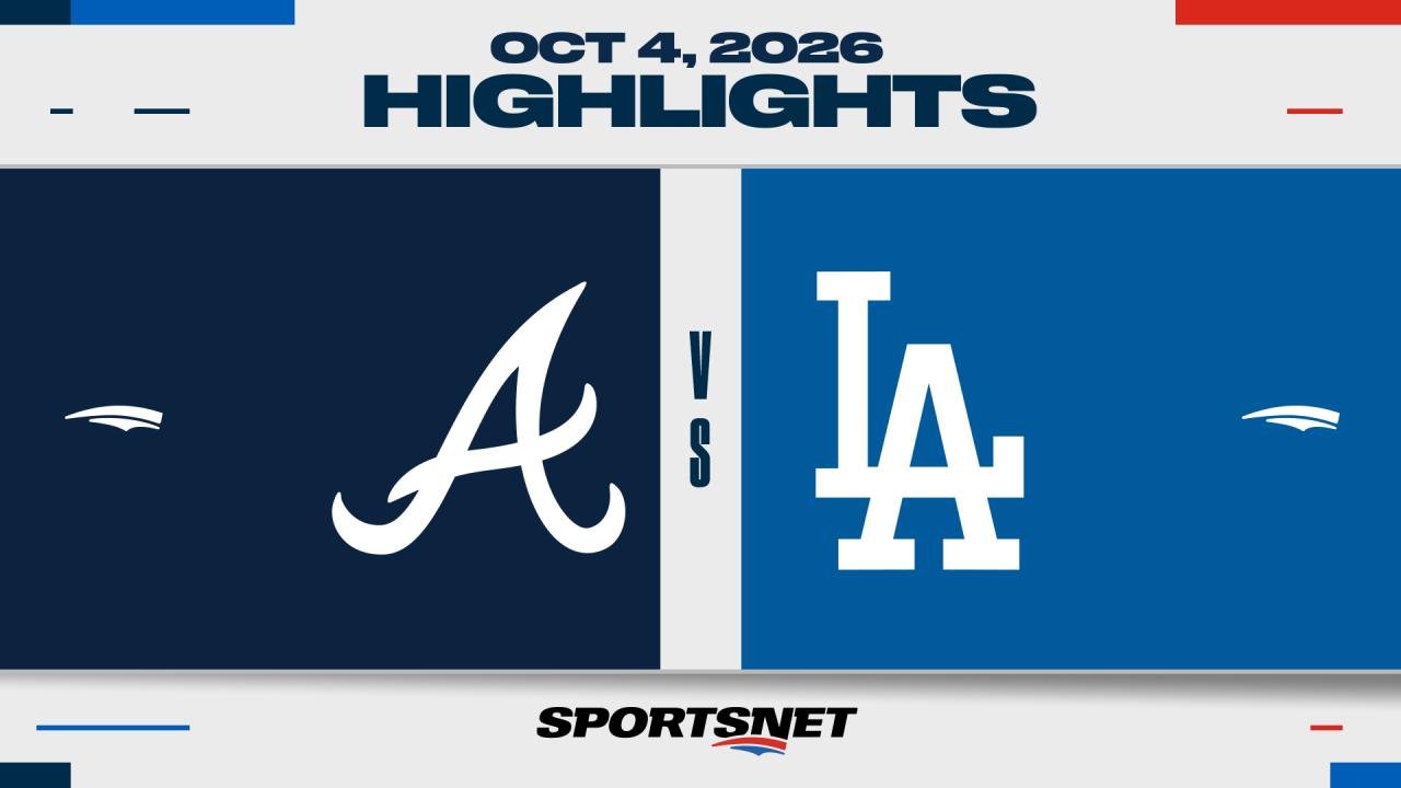 MLB Game 2 Highlights: Braves 3, Dodgers 2