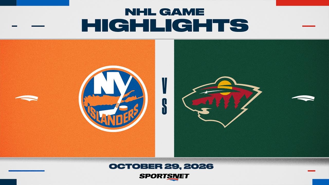 NHL Highlights: Islanders 4, Wild 3 (OT)