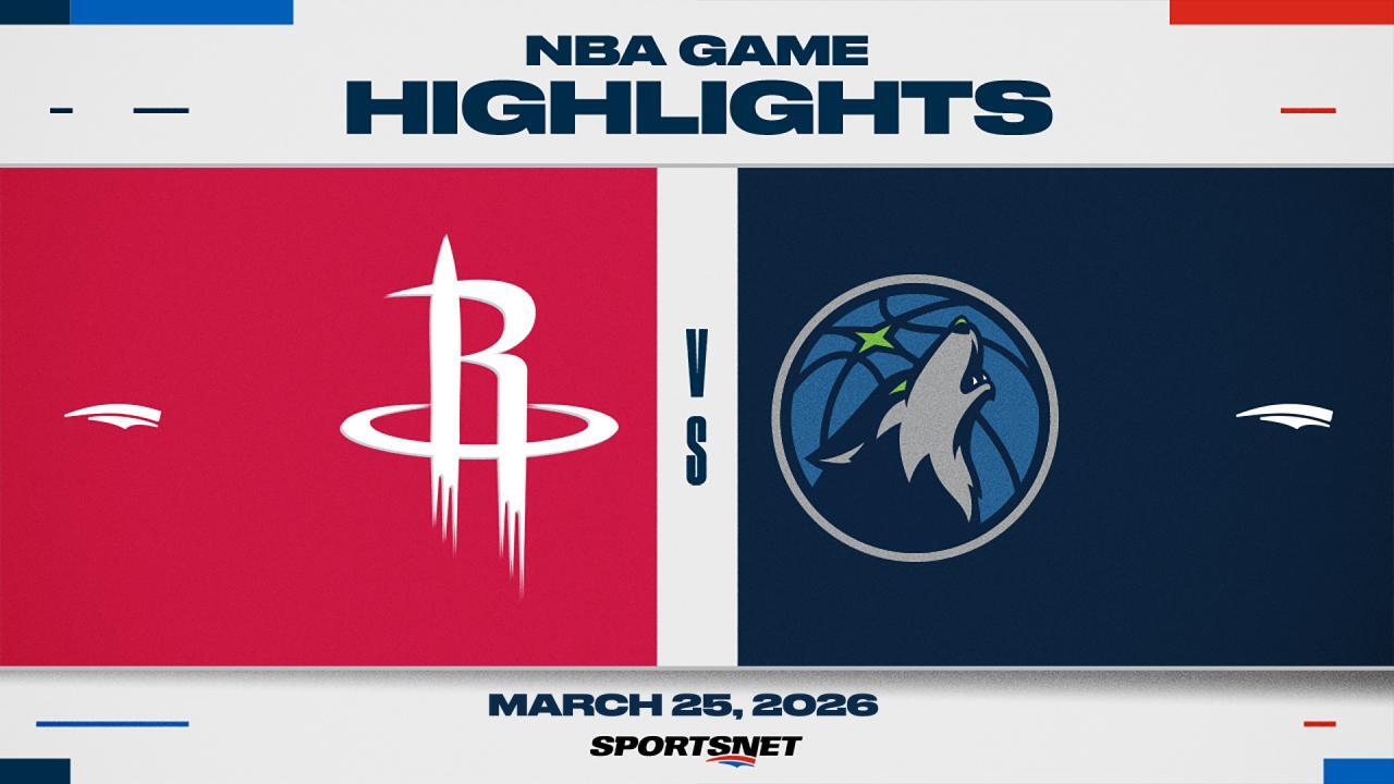 NBA Highlights: Timberwolves 110, Rockets 108 (OT)