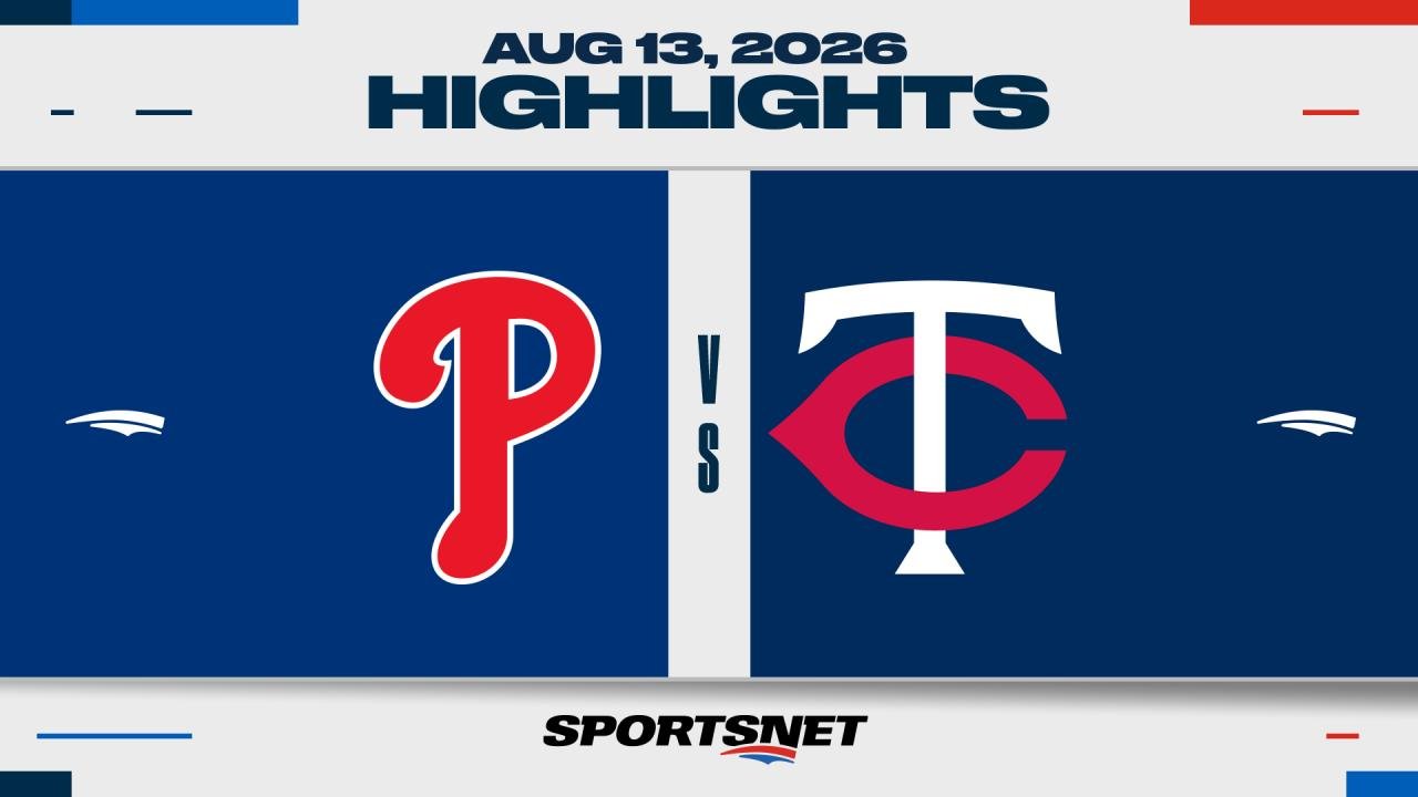 MLB Highlights: Phillies 7, Twins 1