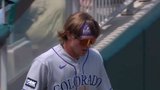 Rockies’ Veen dives for ridiculous backhand grab in foul territory