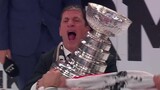 ‘That’s what hockey is about’: Brind’Amour elated to see Hurricanes lift the Cup