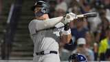 Judge hits 358th homer to tie Yogi Berra for 5th-most in Yankees history