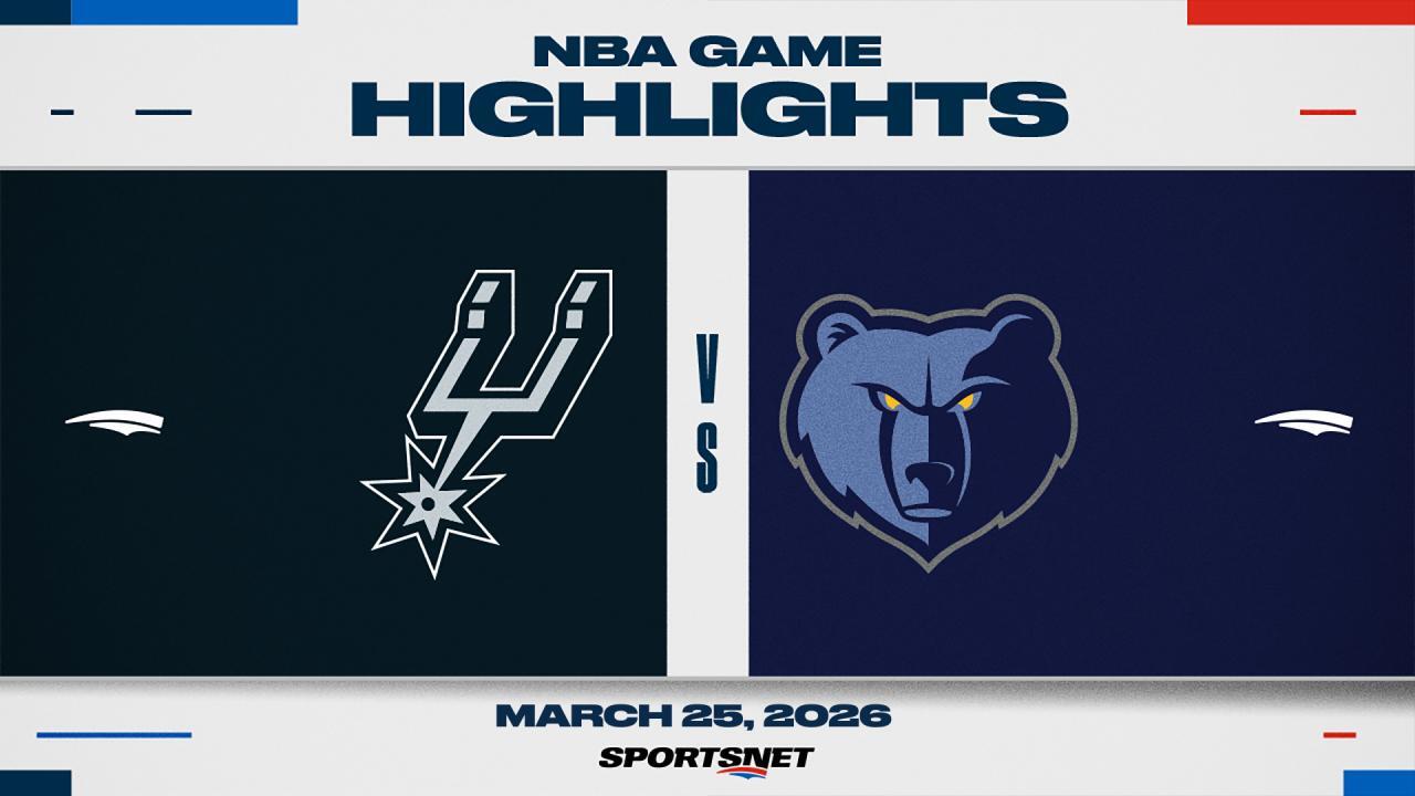NBA Highlights: Spurs 123, Grizzlies 98