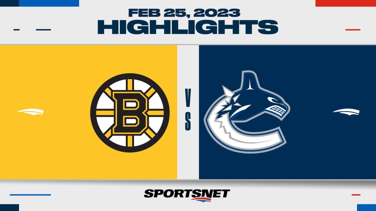 Even in highlight reel loss to Bruins, Canucks making progress in